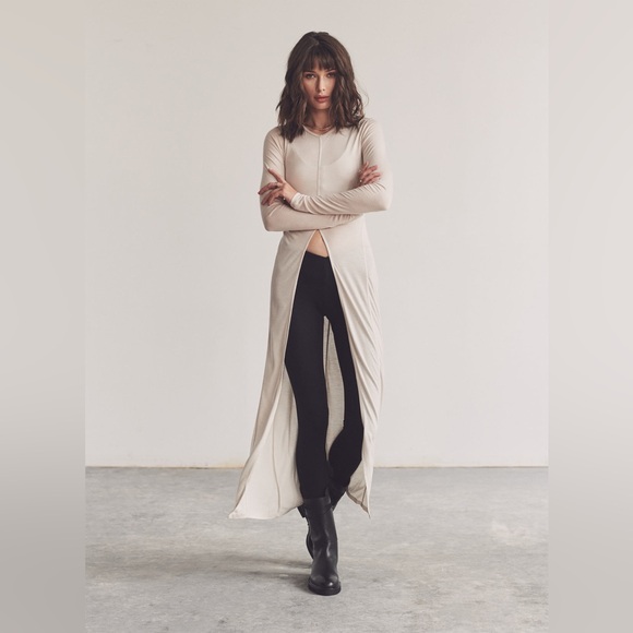 ARTEMIS DICIERO Alina Shirt Dress - Bone - Picture 1 of 11